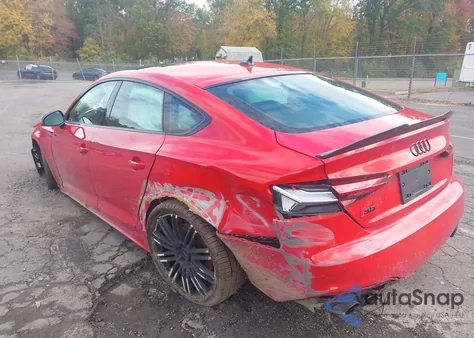 2024 Audi S5 Sportback Premium Plus Tfsi Quattro Tiptronic from USA, damaged, VIN WAUC4CF56RA106902